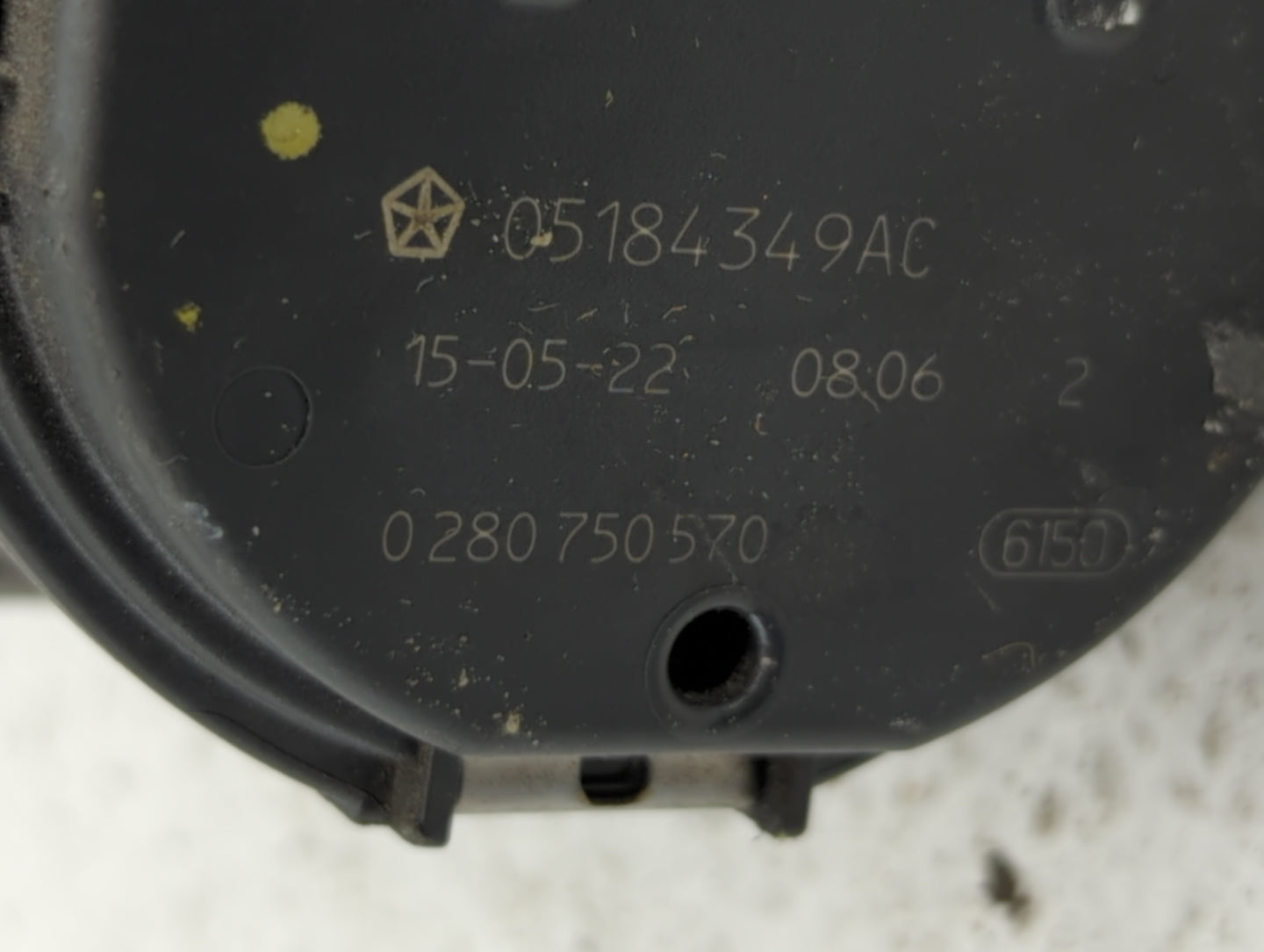 2011-2022 Dodge Charger Throttle Body P/N:05184349AC Fits Fits 2011 2012 2013 2014 2015 2016 2017 2018 2019 2020 2021 2022 O