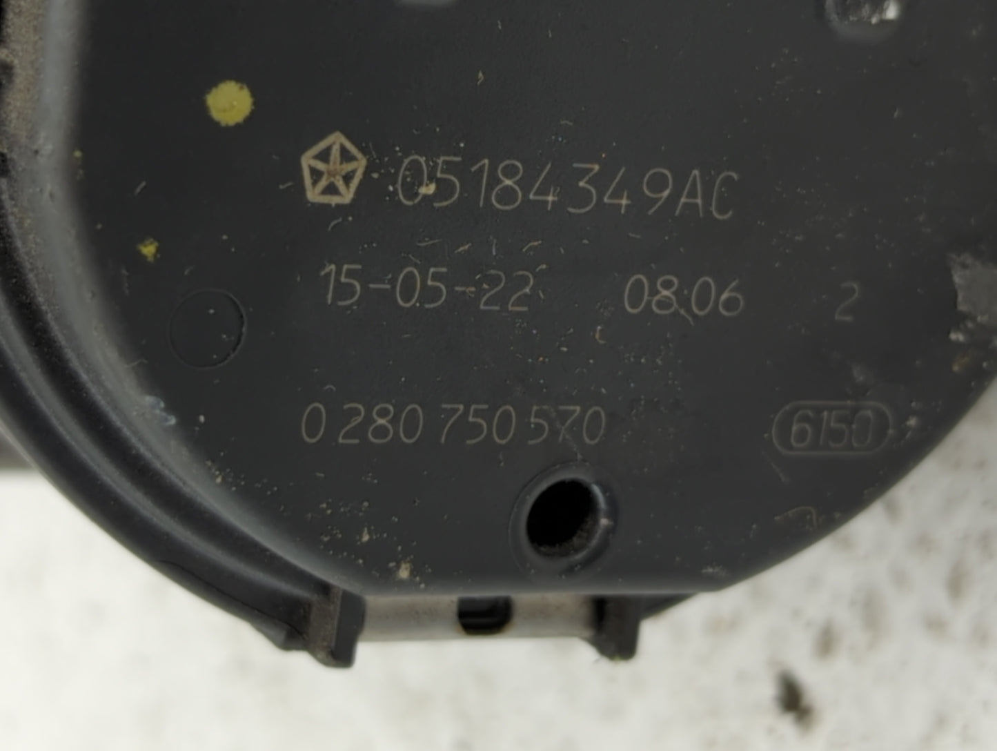 2011-2022 Dodge Charger Throttle Body P/N:05184349AC Fits Fits 2011 2012 2013 2014 2015 2016 2017 2018 2019 2020 2021 2022 O