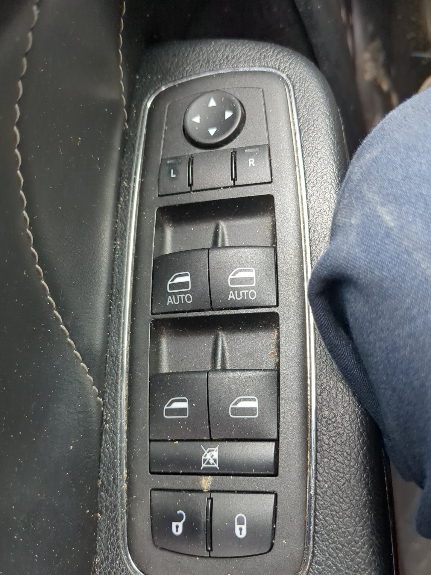 2011-2014 Dodge Charger Master Power Window Switch Replacement Driver Side Left Fits Fits 2011 2012 2013 2014 2015 2016 2018