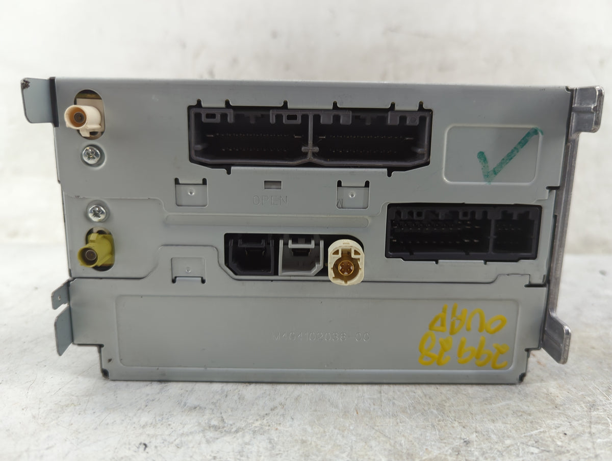 2013-2014 Dodge Charger Radio AM FM Cd Player Receiver Replacement P/N:P68210554AH Fits Fits 2013 2014 OEM Used Auto Parts -