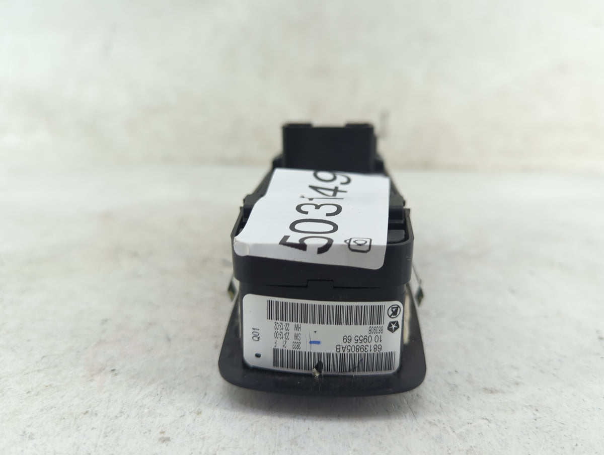 2011-2014 Dodge Charger Master Power Window Switch Replacement Driver Side Left P/N:68139805AB Fits OEM Used Auto Parts - Oe