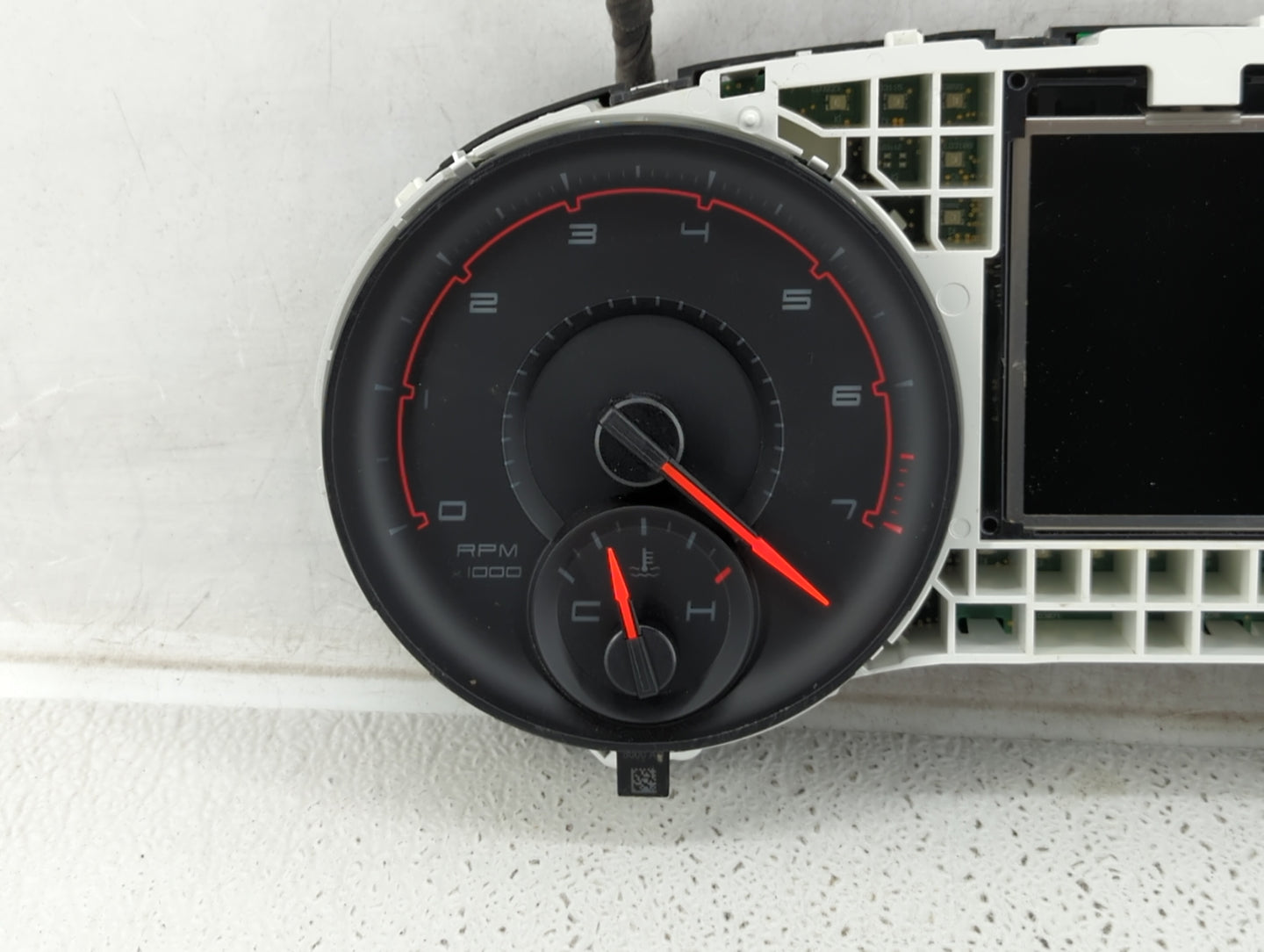 2014 Dodge Charger Instrument Cluster Speedometer Gauges P/N:P56054735AC P56054732AC Fits OEM Used Auto Parts - Oemusedautop