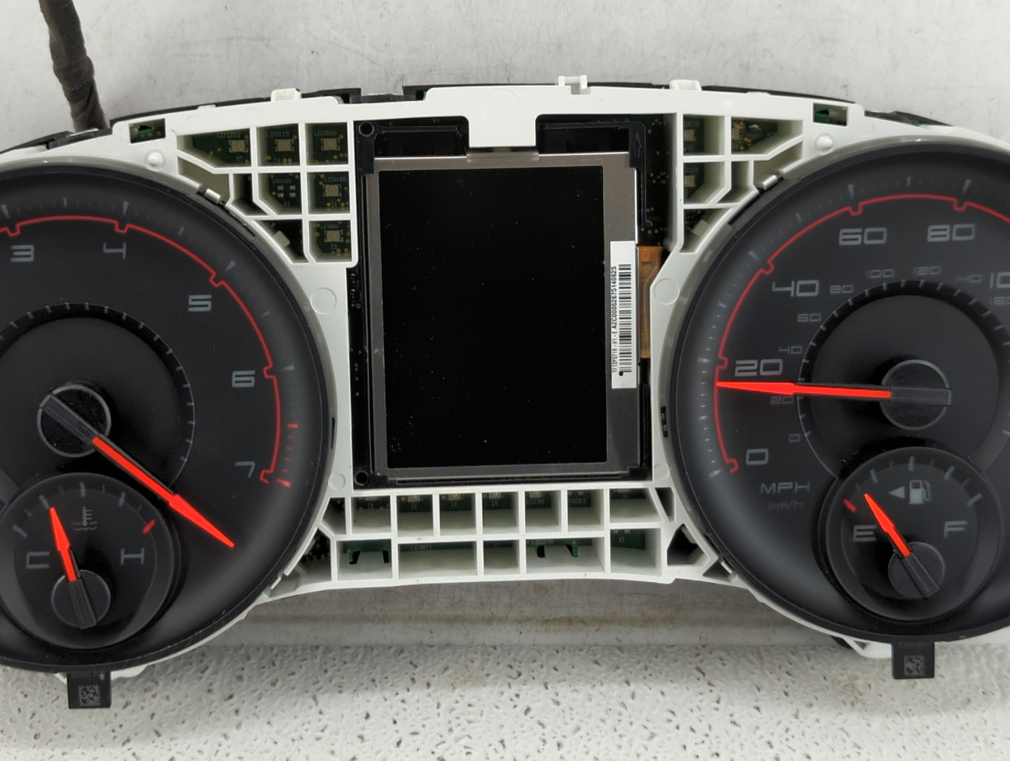 2014 Dodge Charger Instrument Cluster Speedometer Gauges P/N:P56054735AC P56054732AC Fits OEM Used Auto Parts - Oemusedautop
