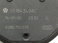 2011-2022 Dodge Charger Throttle Body P/N:0 280 750 570 05184349AC Fits OEM Used Auto Parts - Oemusedautoparts1.com