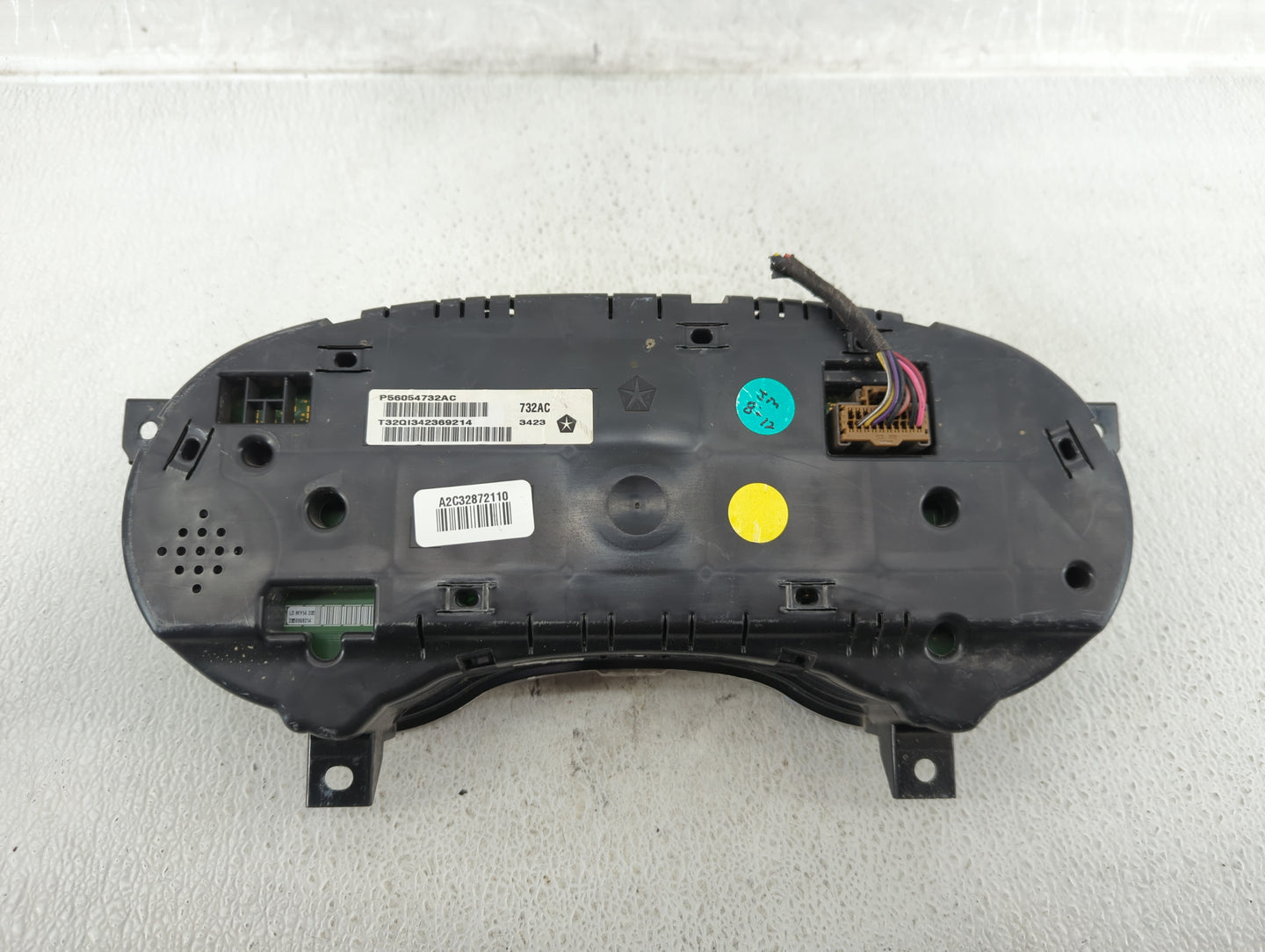 2014 Dodge Charger Instrument Cluster Speedometer Gauges P/N:P56054732AC Fits OEM Used Auto Parts - Oemusedautoparts1.com