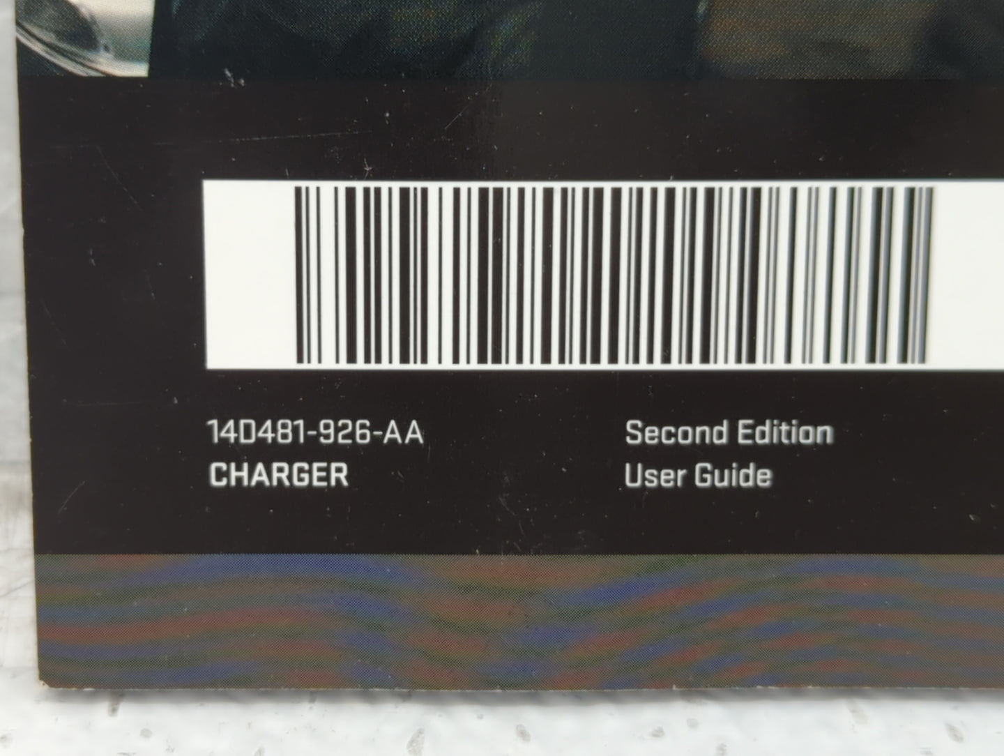 2014 Dodge Charger Owners Manual Book Guide OEM Used Auto Parts - Oemusedautoparts1.com