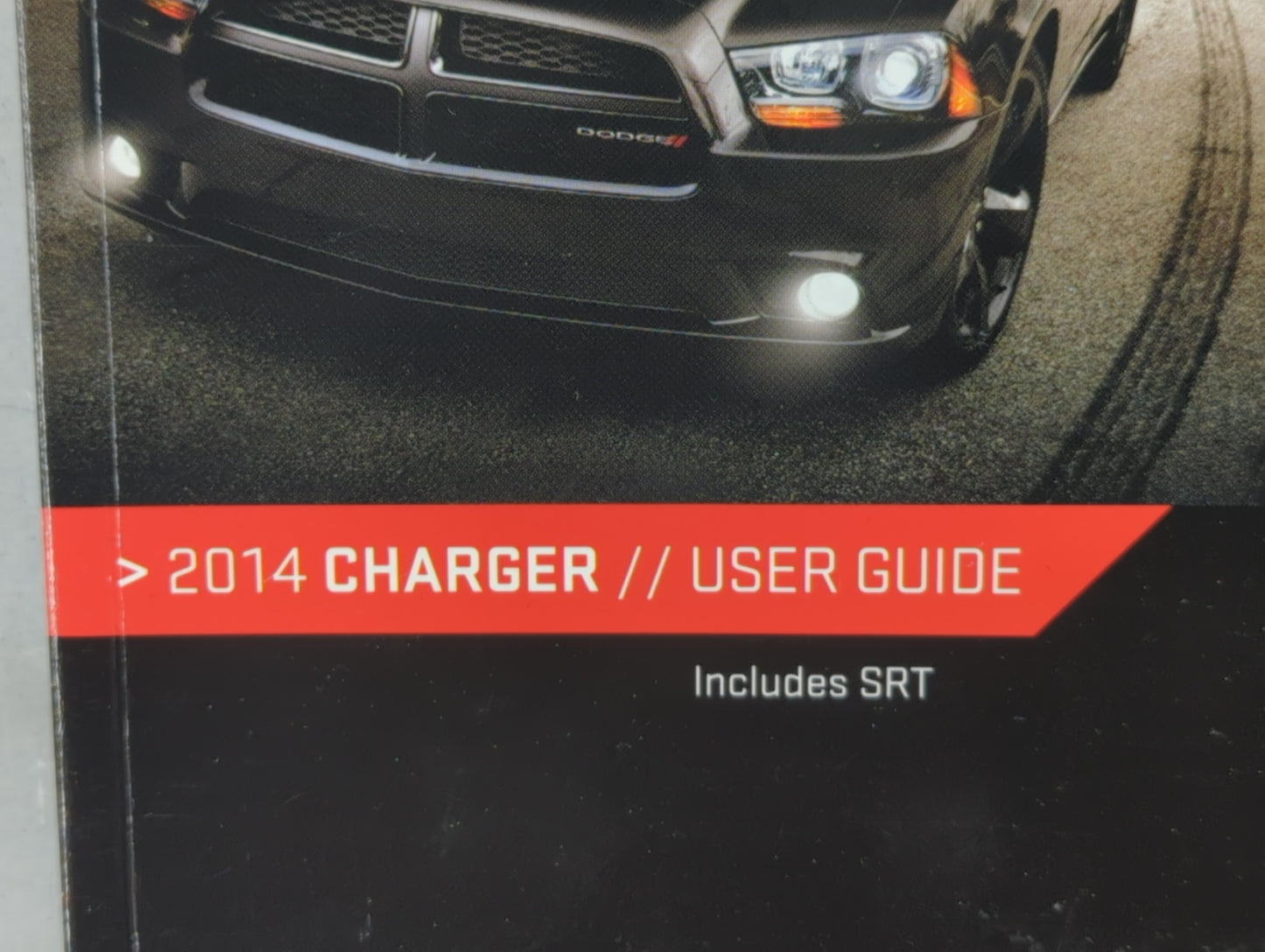 2014 Dodge Charger Owners Manual Book Guide OEM Used Auto Parts - Oemusedautoparts1.com