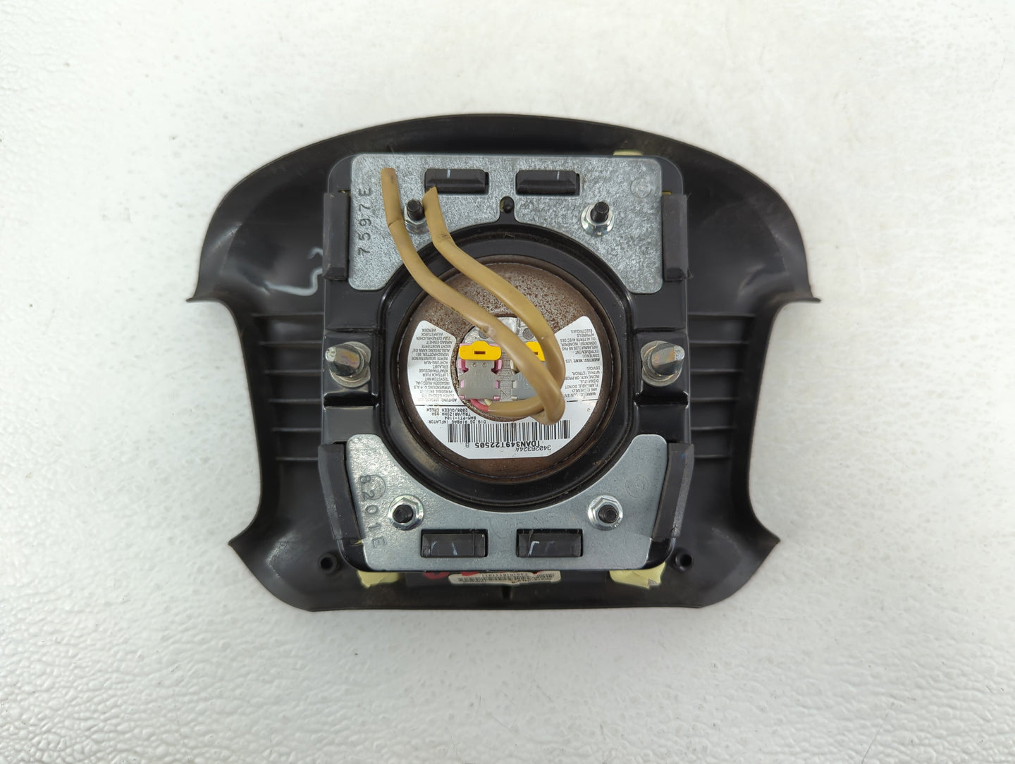 2011-2014 Dodge Charger Air Bag Driver Left Steering Wheel Mounted P/N:4AE 48V 3E DPC Fits Fits 2011 2012 2013 2014 OEM Used
