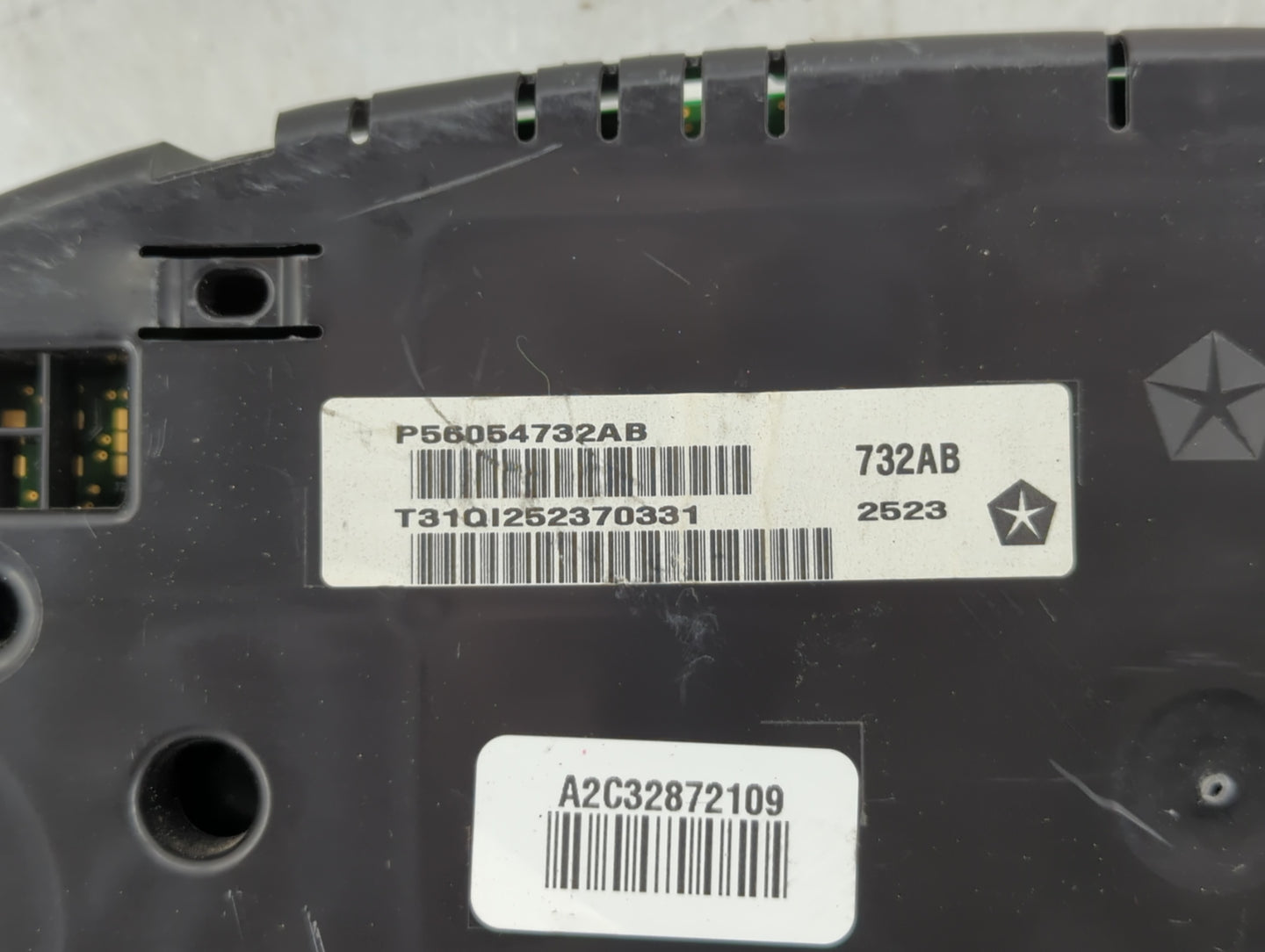 2014 Dodge Charger Instrument Cluster Speedometer Gauges P/N:P56054732AB Fits OEM Used Auto Parts - Oemusedautoparts1.com