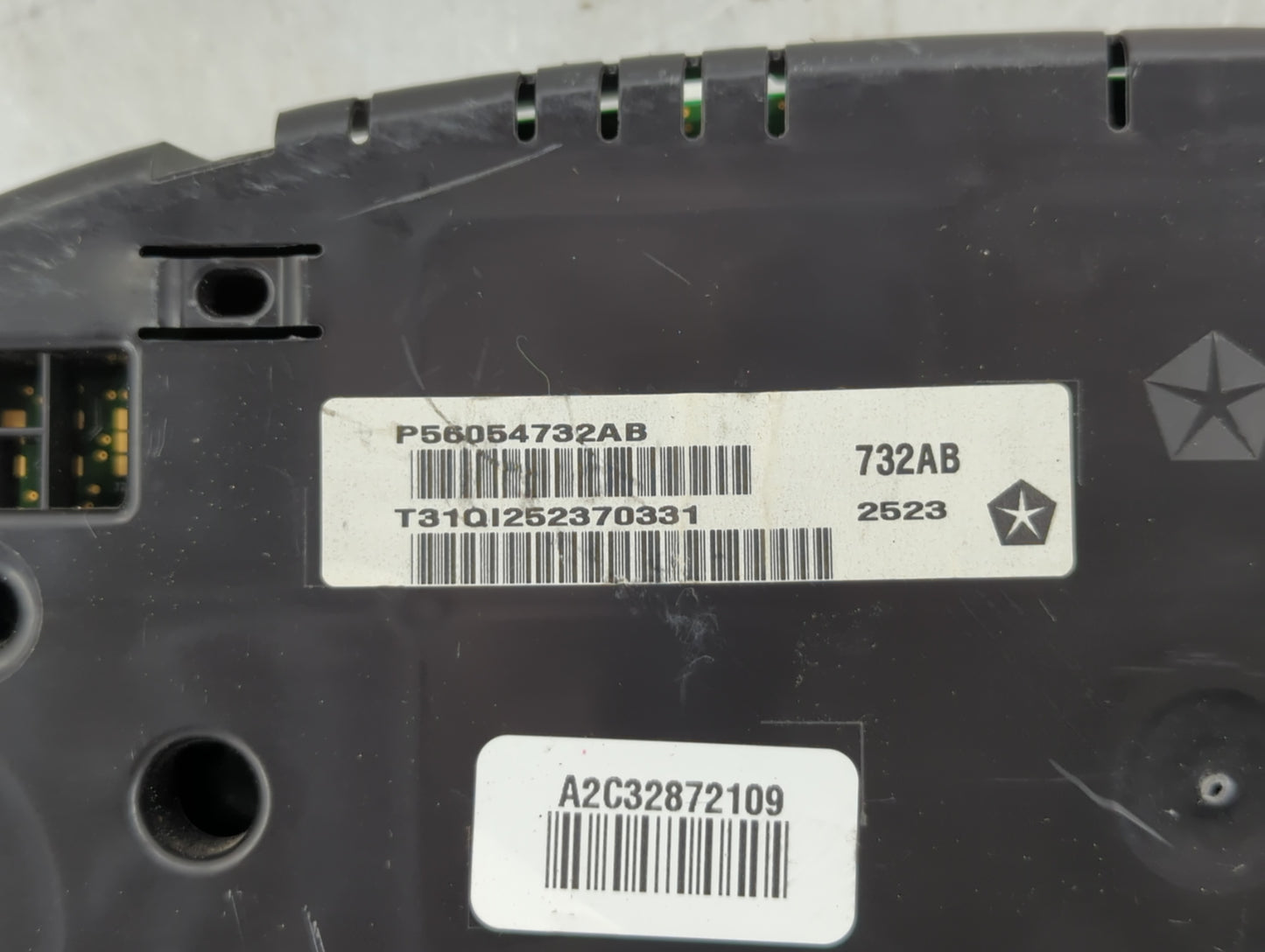 2014 Dodge Charger Instrument Cluster Speedometer Gauges P/N:P56054732AB Fits OEM Used Auto Parts - Oemusedautoparts1.com