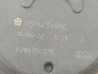 2011-2022 Dodge Charger Throttle Body P/N:0 280 750 570 05184349AC Fits OEM Used Auto Parts - Oemusedautoparts1.com