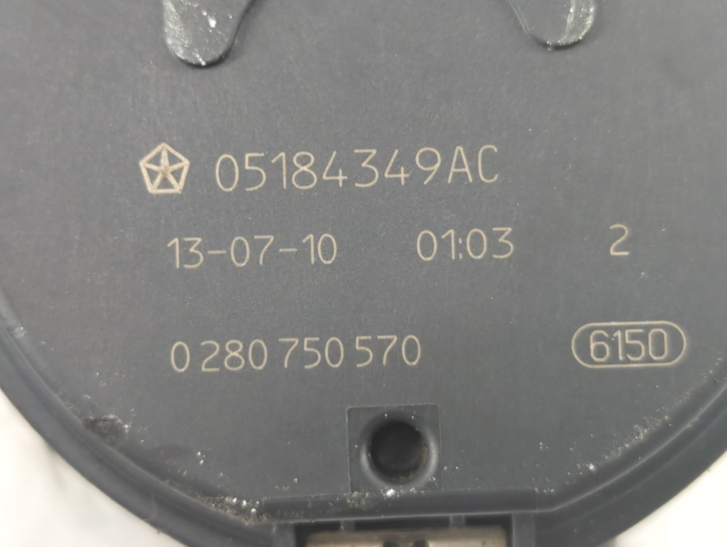 2011-2022 Dodge Charger Throttle Body P/N:0 280 750 570 05184349AC Fits OEM Used Auto Parts - Oemusedautoparts1.com