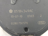 2011-2022 Dodge Charger Throttle Body P/N:0 280 750 570 05184349AC Fits OEM Used Auto Parts - Oemusedautoparts1.com