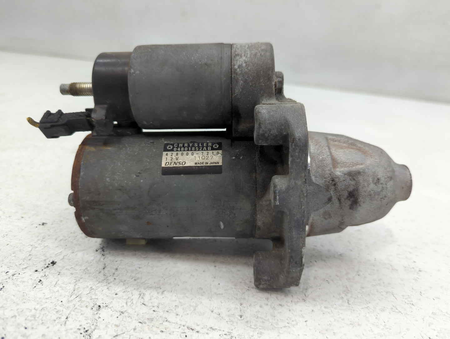 2011-2016 Dodge Charger Car Starter Motor Solenoid OEM P/N:428000-7210 04801852AB Fits Fits 2011 2012 2013 2014 2015 2016 OE