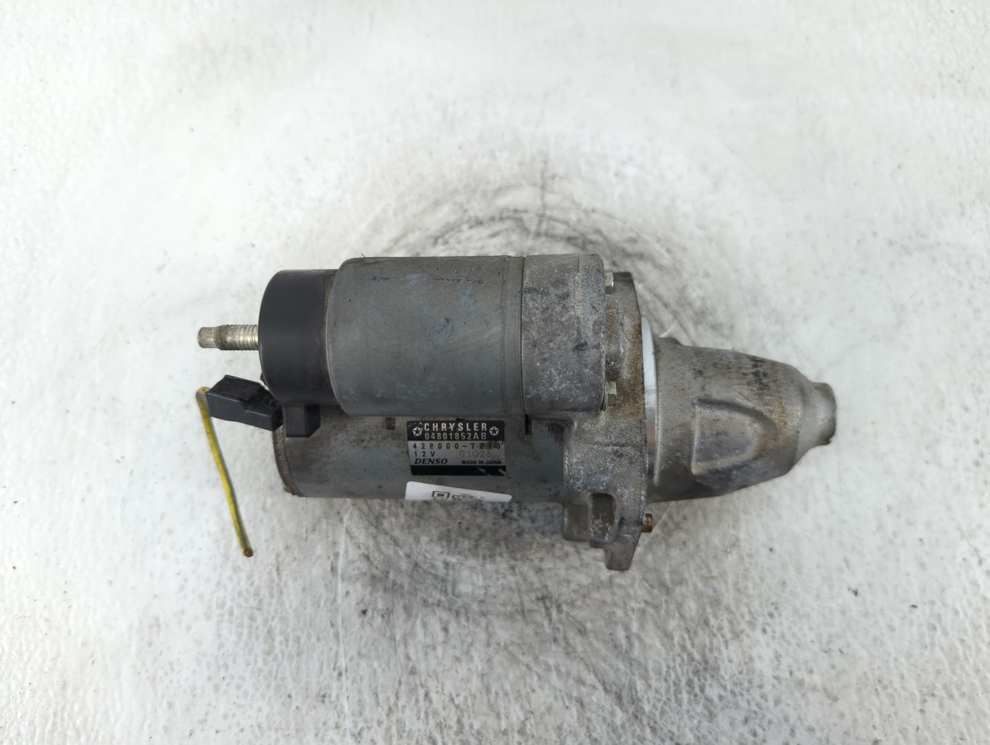 2007-2022 Dodge Charger Car Starter Motor Solenoid OEM P/N:04801852AB 428000-7210 Fits OEM Used Auto Parts - Oemusedautopart