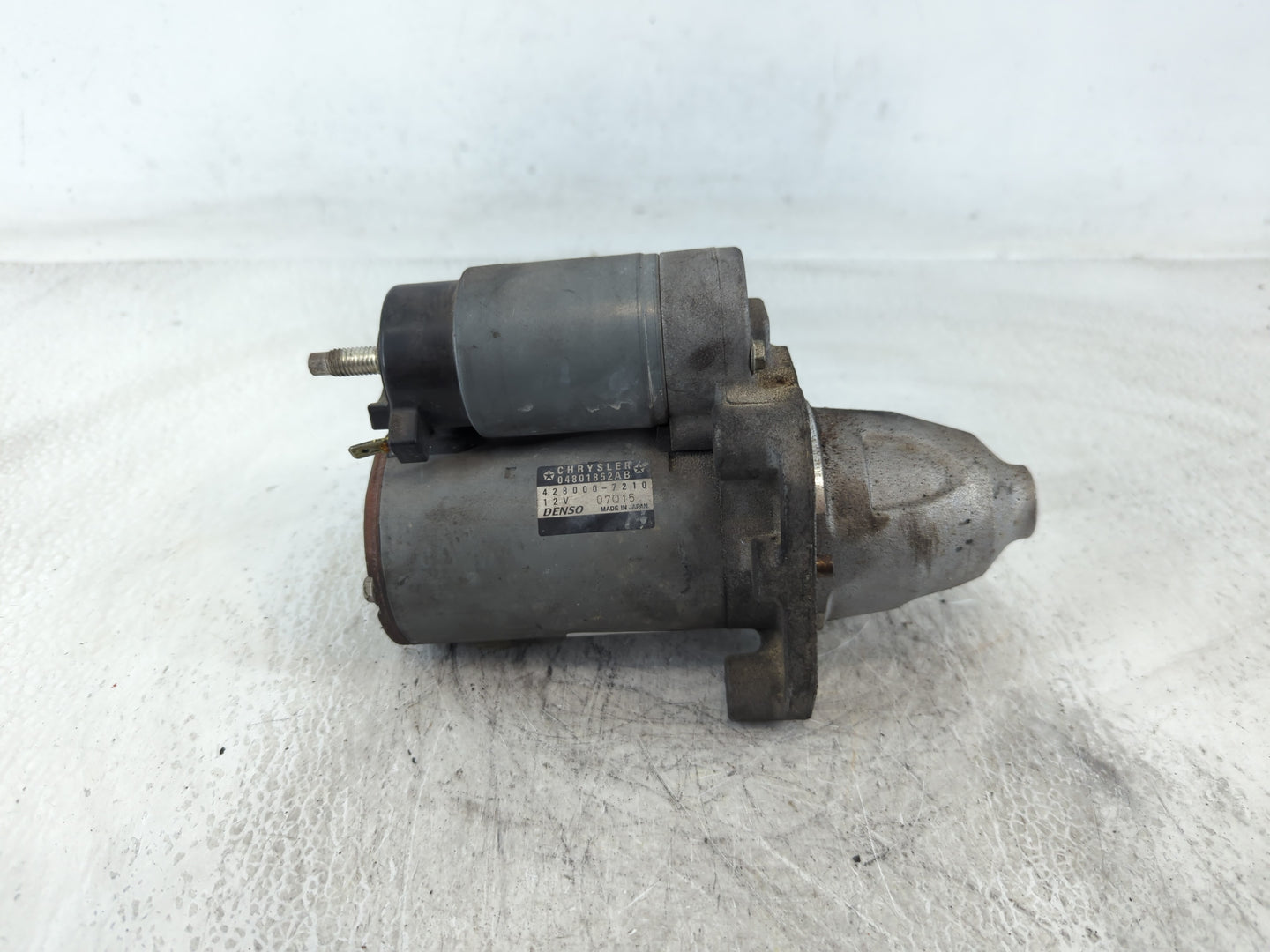 2011-2016 Dodge Charger Car Starter Motor Solenoid OEM P/N:04801852AB 428000-7210 Fits Fits 2011 2012 2013 2014 2015 2016 OE