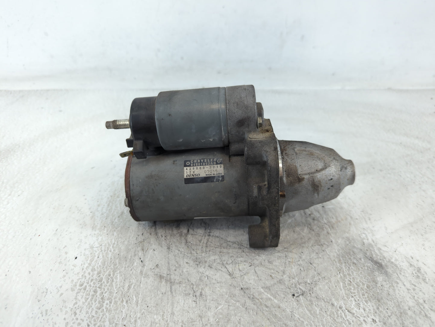 2011-2016 Dodge Charger Car Starter Motor Solenoid OEM P/N:04801852AB 428000-7210 Fits Fits 2011 2012 2013 2014 2015 2016 OE
