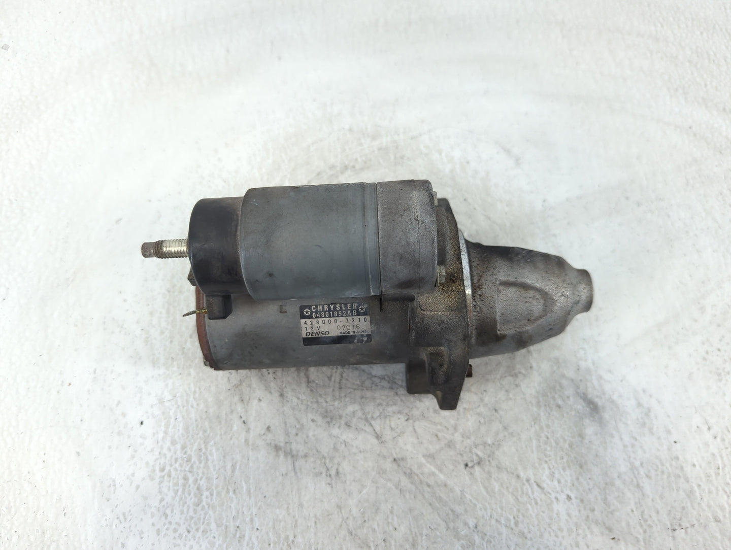 2011-2016 Dodge Charger Car Starter Motor Solenoid OEM P/N:04801852AB 428000-7210 Fits Fits 2011 2012 2013 2014 2015 2016 OE
