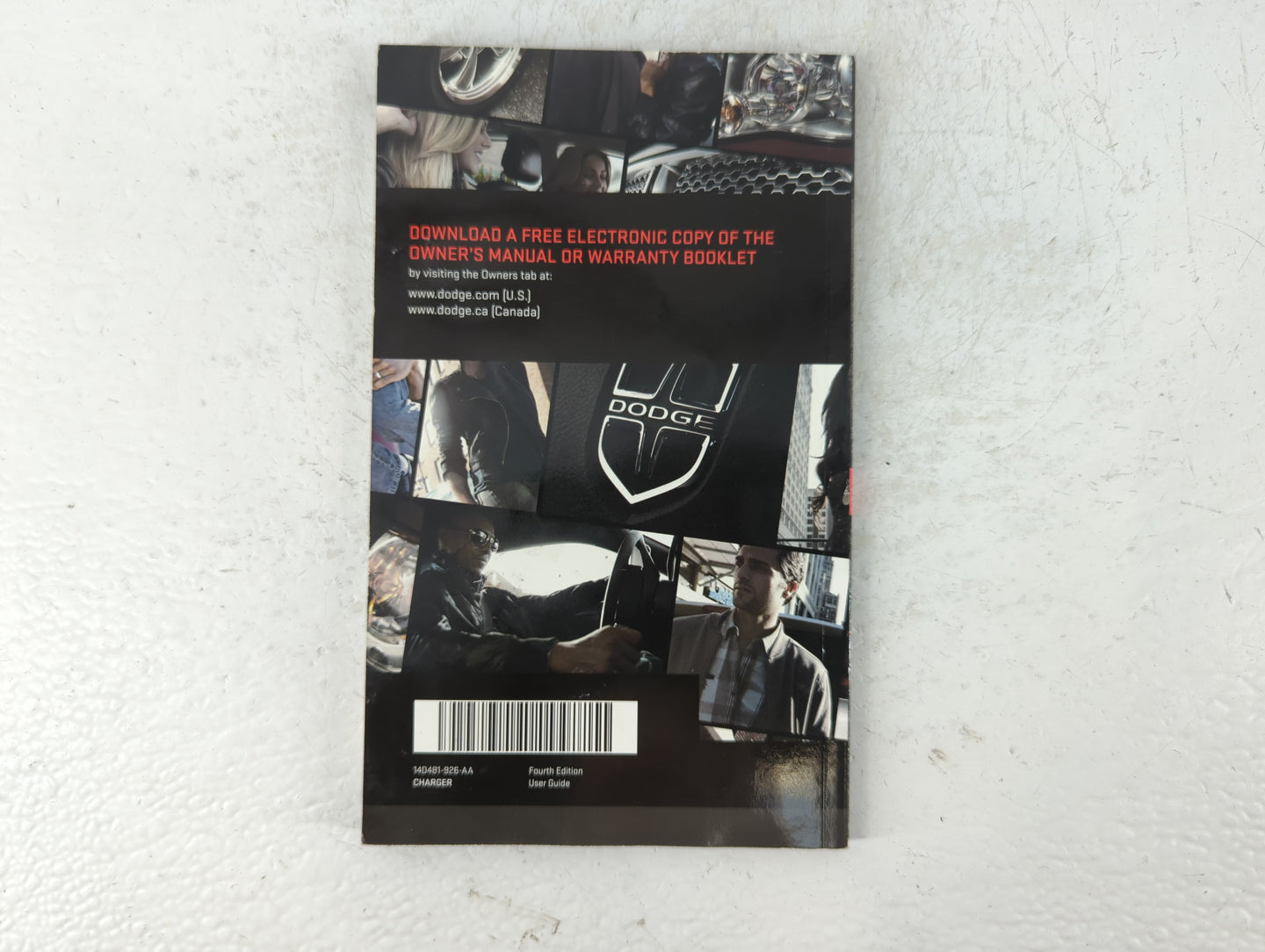 2014 Dodge Charger Owners Manual Book Guide P/N:14D481-926-AA OEM Used Auto Parts - Oemusedautoparts1.com
