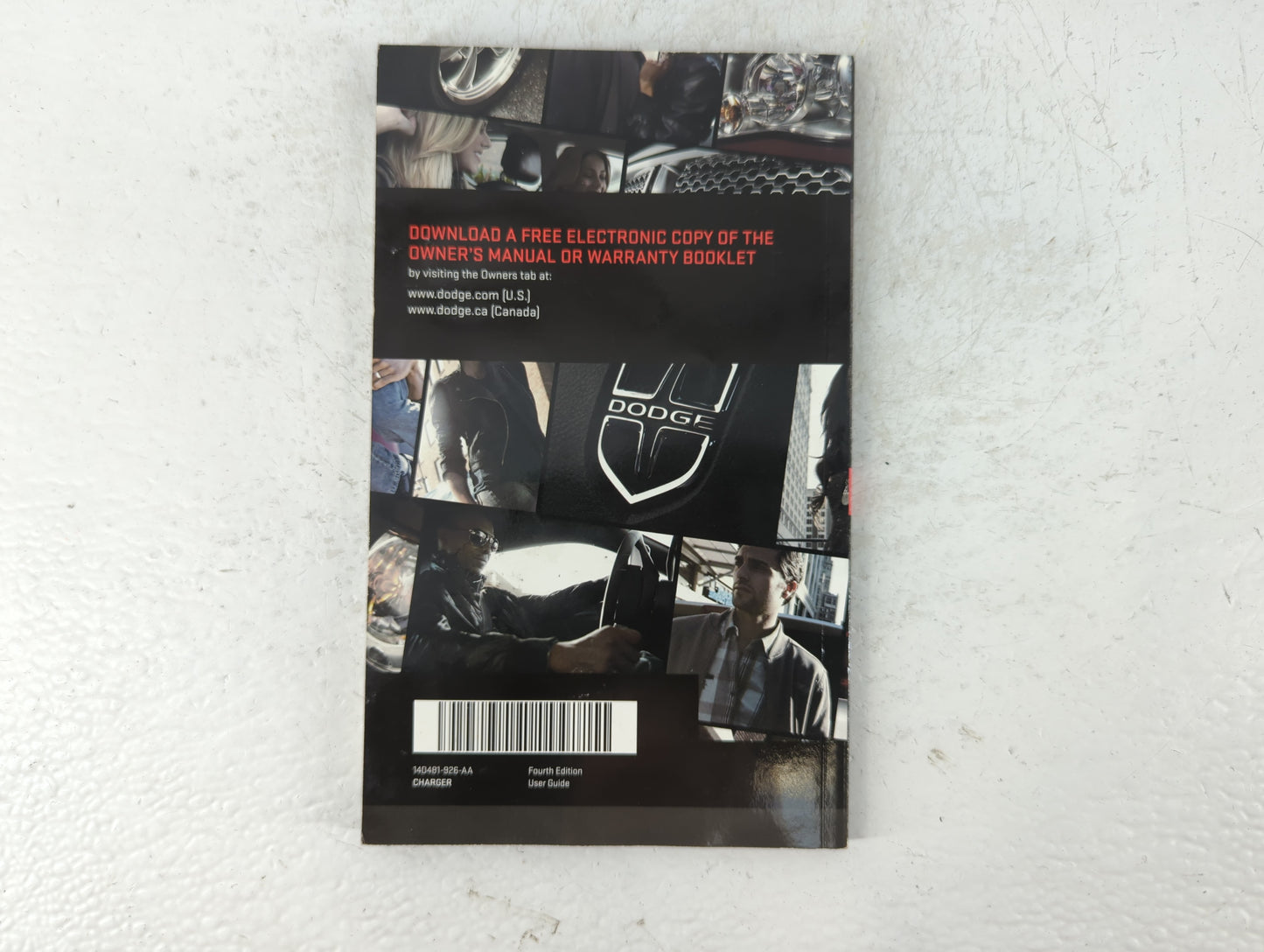 2014 Dodge Charger Owners Manual Book Guide P/N:14D481-926-AA OEM Used Auto Parts - Oemusedautoparts1.com