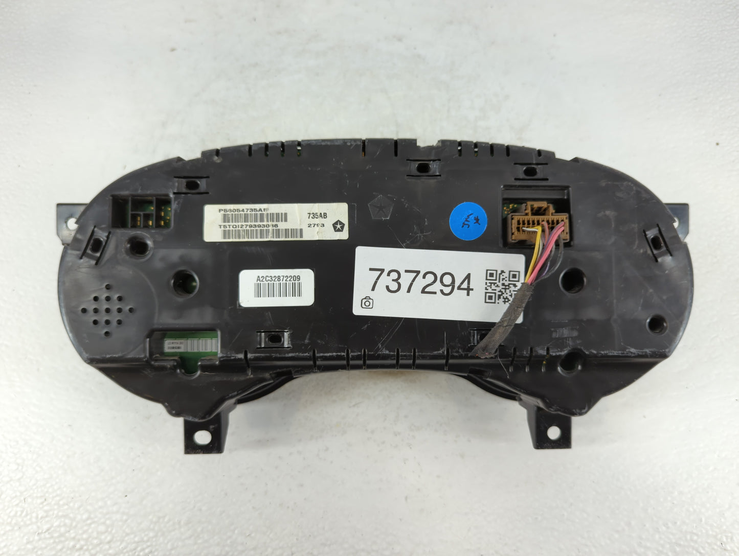 2014 Dodge Charger Instrument Cluster Speedometer Gauges P/N:P56054735AB Fits OEM Used Auto Parts - Oemusedautoparts1.com