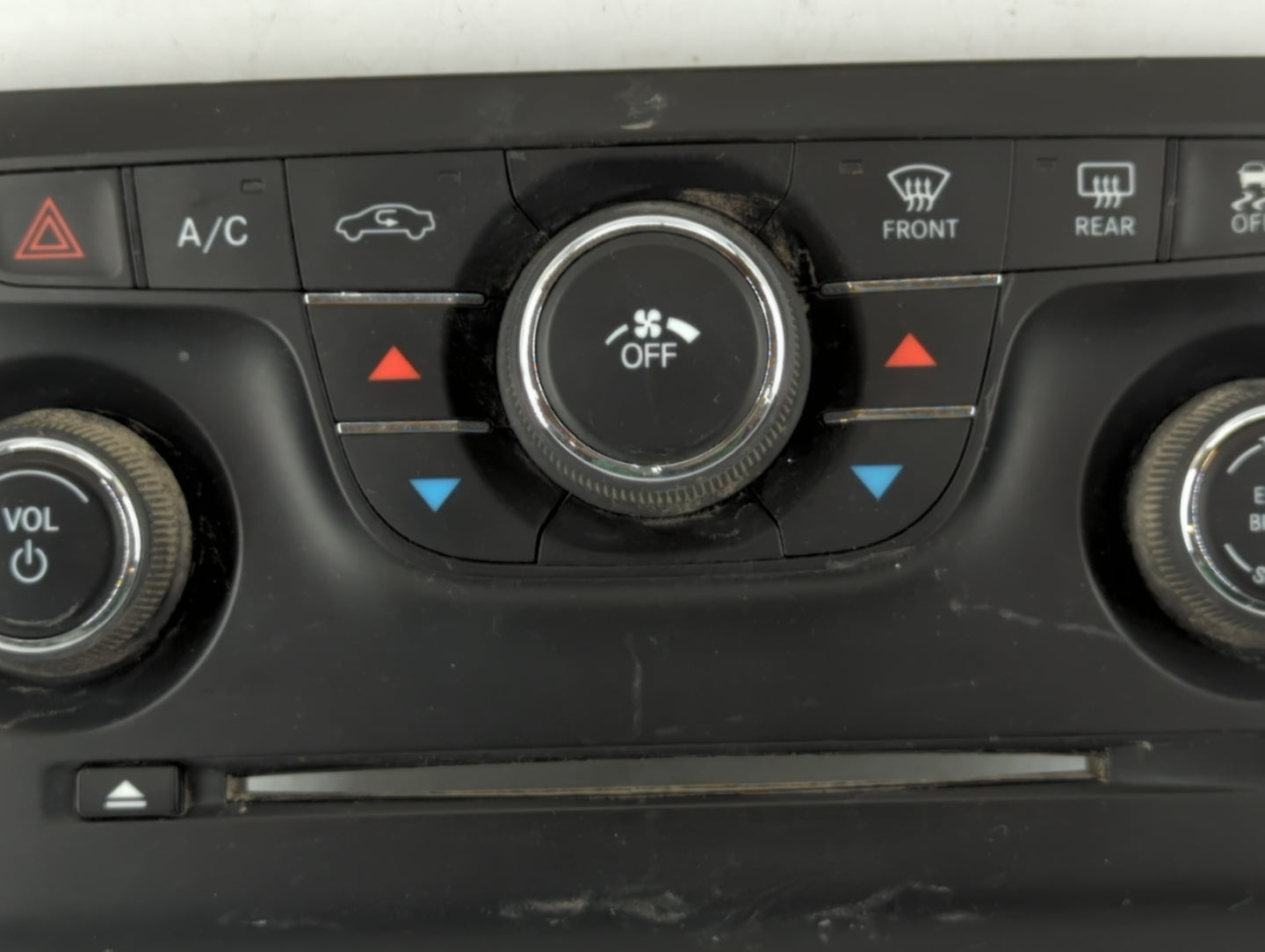 2014 Dodge Charger Climate Control Module Temperature AC/Heater Replacement P/N:1QH08DX9AE Fits OEM Used Auto Parts - Oemuse