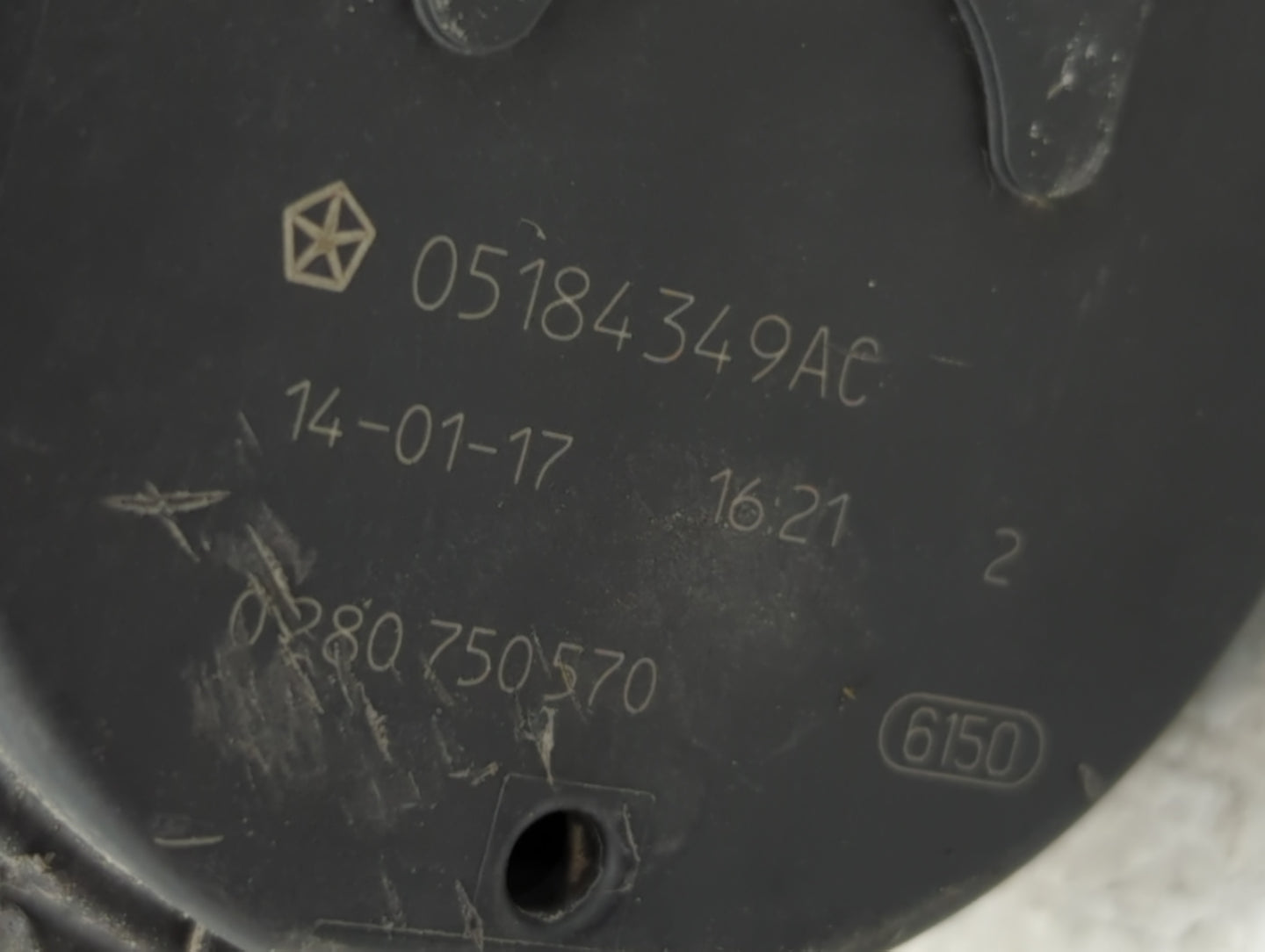 2011-2022 Dodge Charger Throttle Body P/N:0 280 750 570 05184349AC Fits OEM Used Auto Parts - Oemusedautoparts1.com