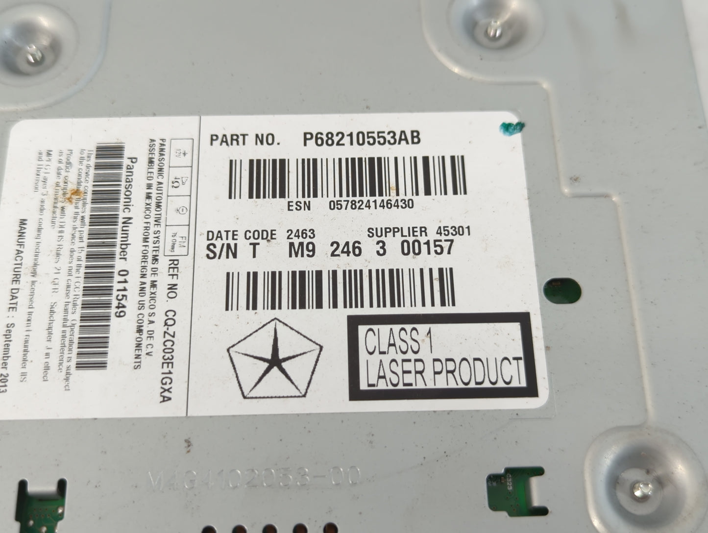 2014-2014 Dodge Charger Undefined - Oemusedautoparts1.com