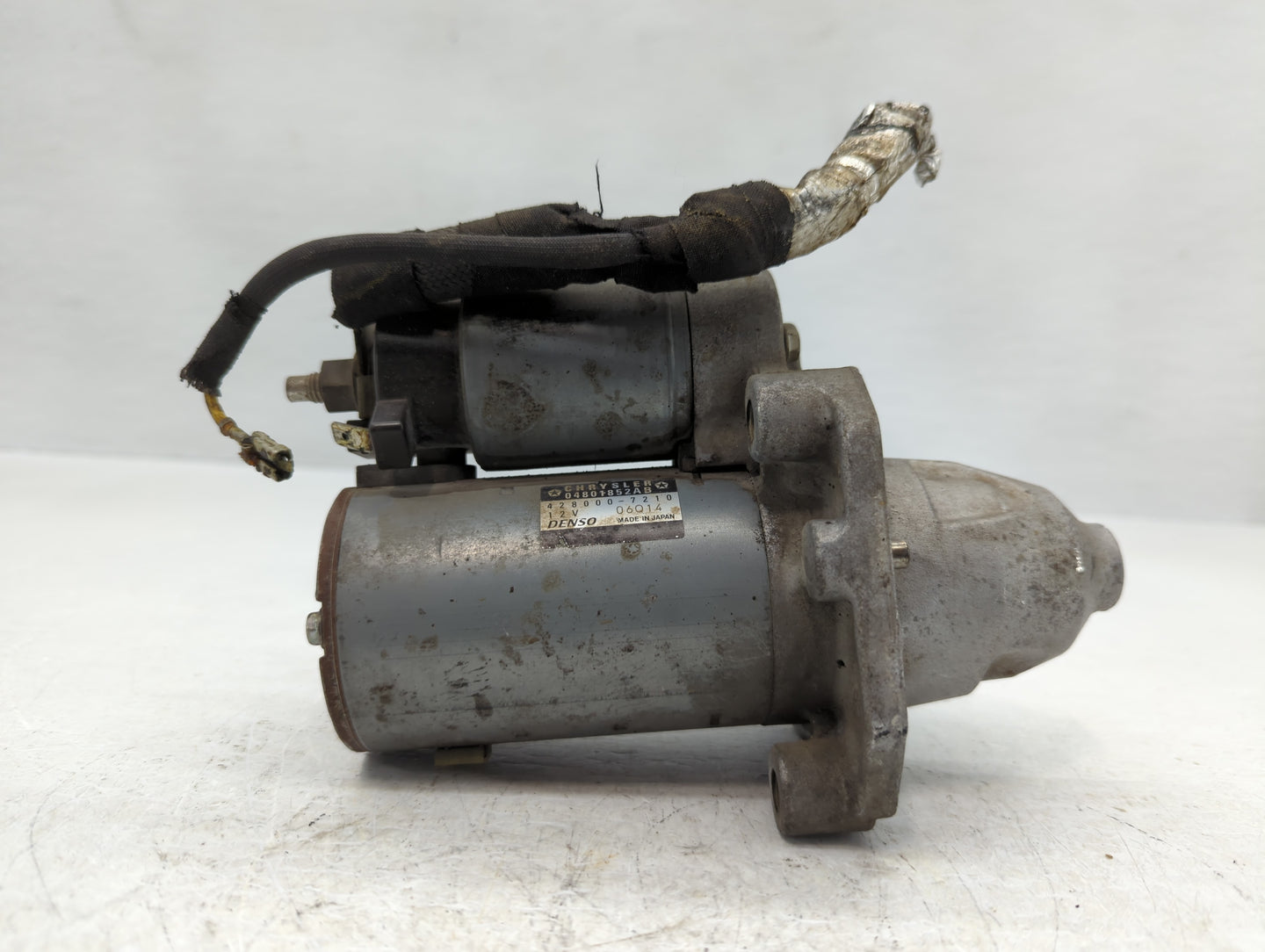 2011-2016 Dodge Charger Car Starter Motor Solenoid OEM P/N:428000-7210 04801852AB Fits Fits 2011 2012 2013 2014 2015 2016 OE