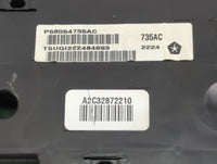 2014 Dodge Charger Instrument Cluster Speedometer Gauges P/N:P56054735AC Miles:161K Fits OEM Used Auto Parts - Oemusedautopa