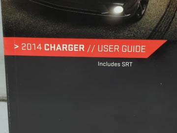 2014 Dodge Charger Owners Manual Book Guide P/N:14D481-926-AA OEM Used Auto Parts