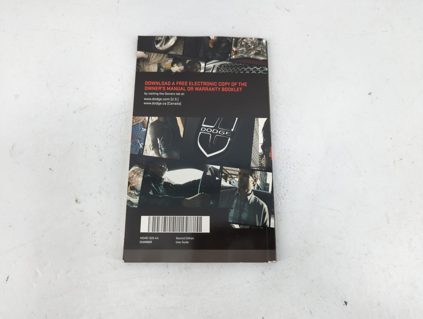 2014 Dodge Charger Owners Manual Book Guide P/N:14D481-926-AA OEM Used Auto Parts - Oemusedautoparts1.com