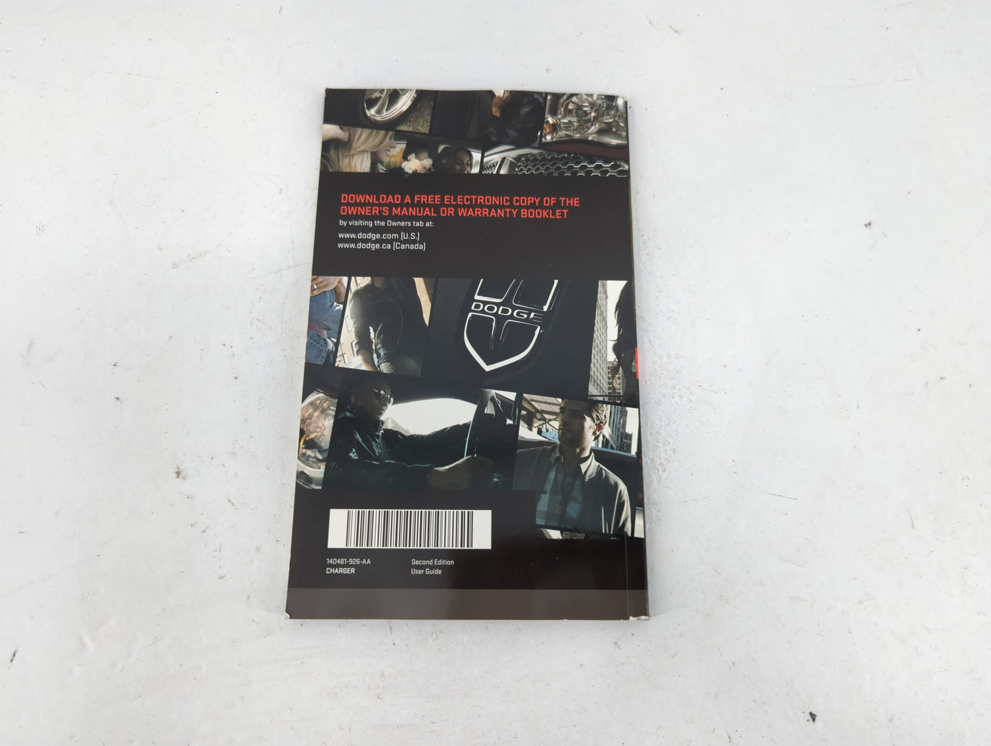 2014 Dodge Charger Owners Manual Book Guide P/N:14D481-926-AA OEM Used Auto Parts - Oemusedautoparts1.com
