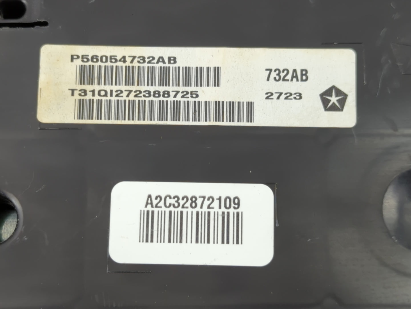 2014 Dodge Charger Instrument Cluster Speedometer Gauges P/N:P56054732AB Fits OEM Used Auto Parts - Oemusedautoparts1.com