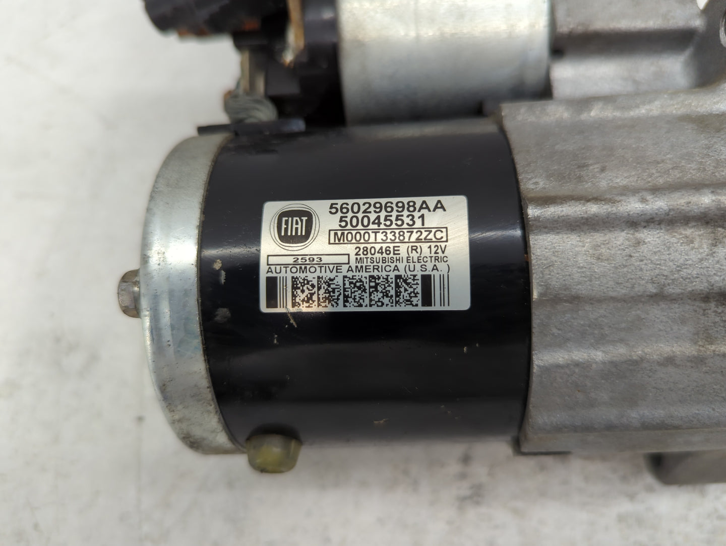 2013-2016 Dodge Dart Car Starter Motor Solenoid OEM P/N:50045531 56029698AA Fits Fits 2013 2014 2015 2016 OEM Used Auto Part