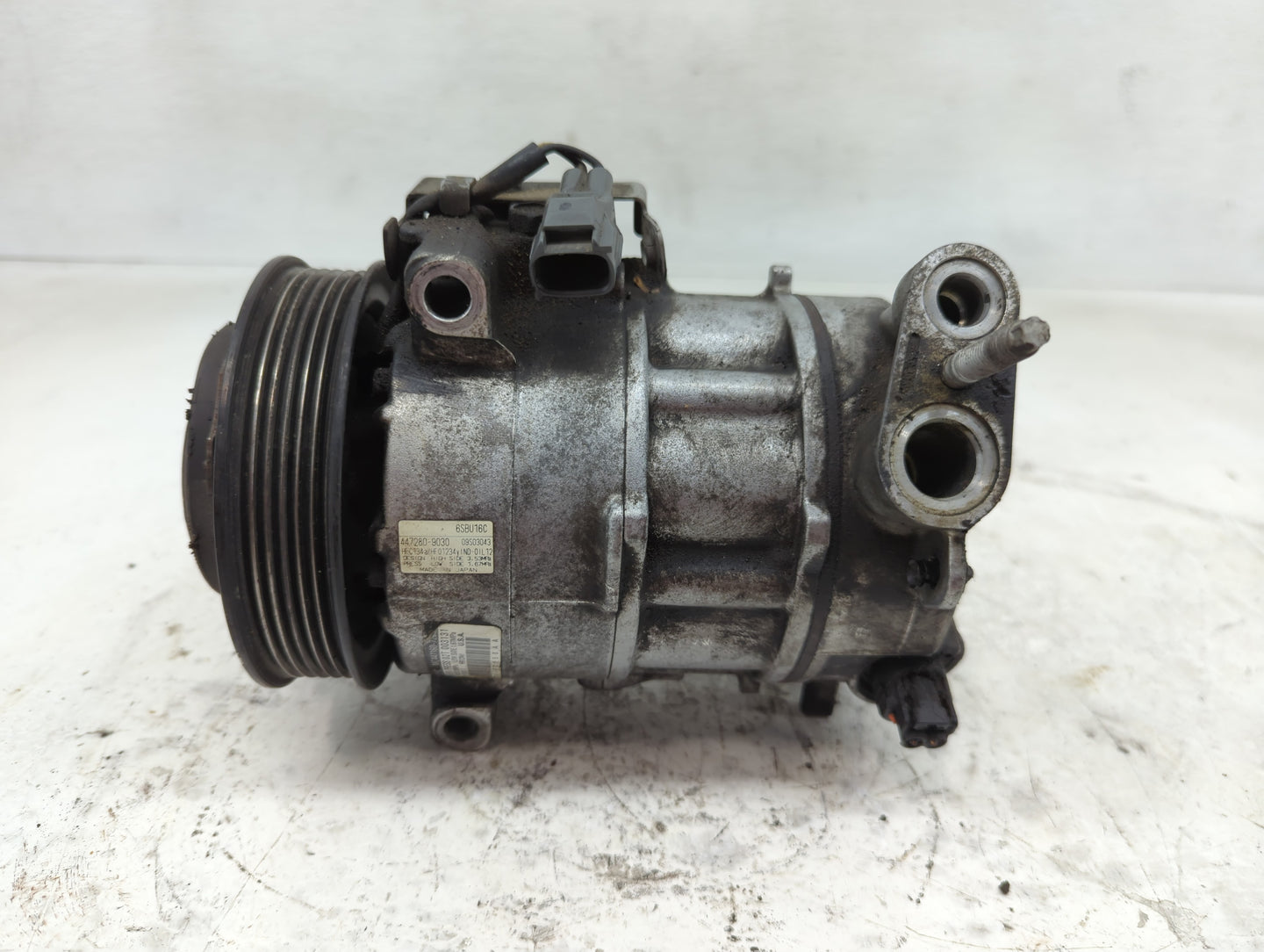2014 Dodge Dart Air Conditioning A/c Ac Compressor Oem - Oemusedautoparts1.com