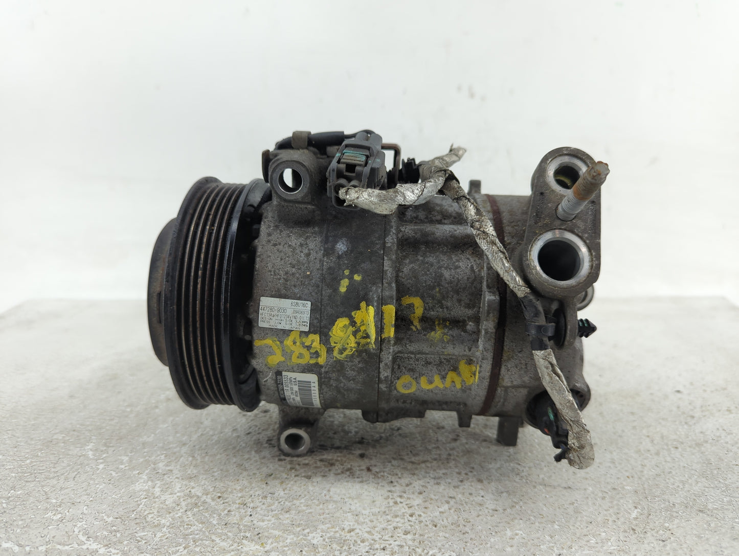2014-2016 Dodge Dart Air Conditioning A/c Ac Compressor Oem - Oemusedautoparts1.com