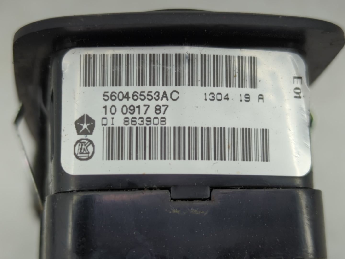 2013-2016 Dodge Dart Master Power Window Switch Replacement Driver Side Left P/N:56046553AC Fits Fits 2013 2014 2015 2016 OE