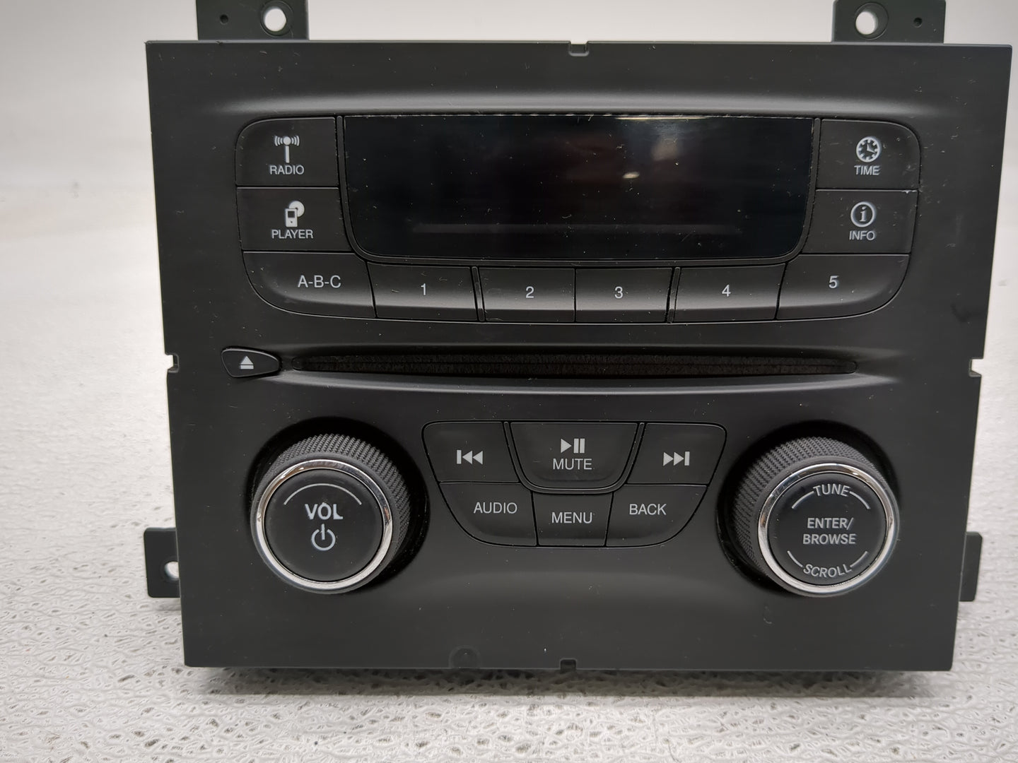2013-2014 Dodge Dart Radio AM FM Cd Player Receiver Replacement P/N:04692356AH Fits Fits 2013 2014 OEM Used Auto Parts - Oem