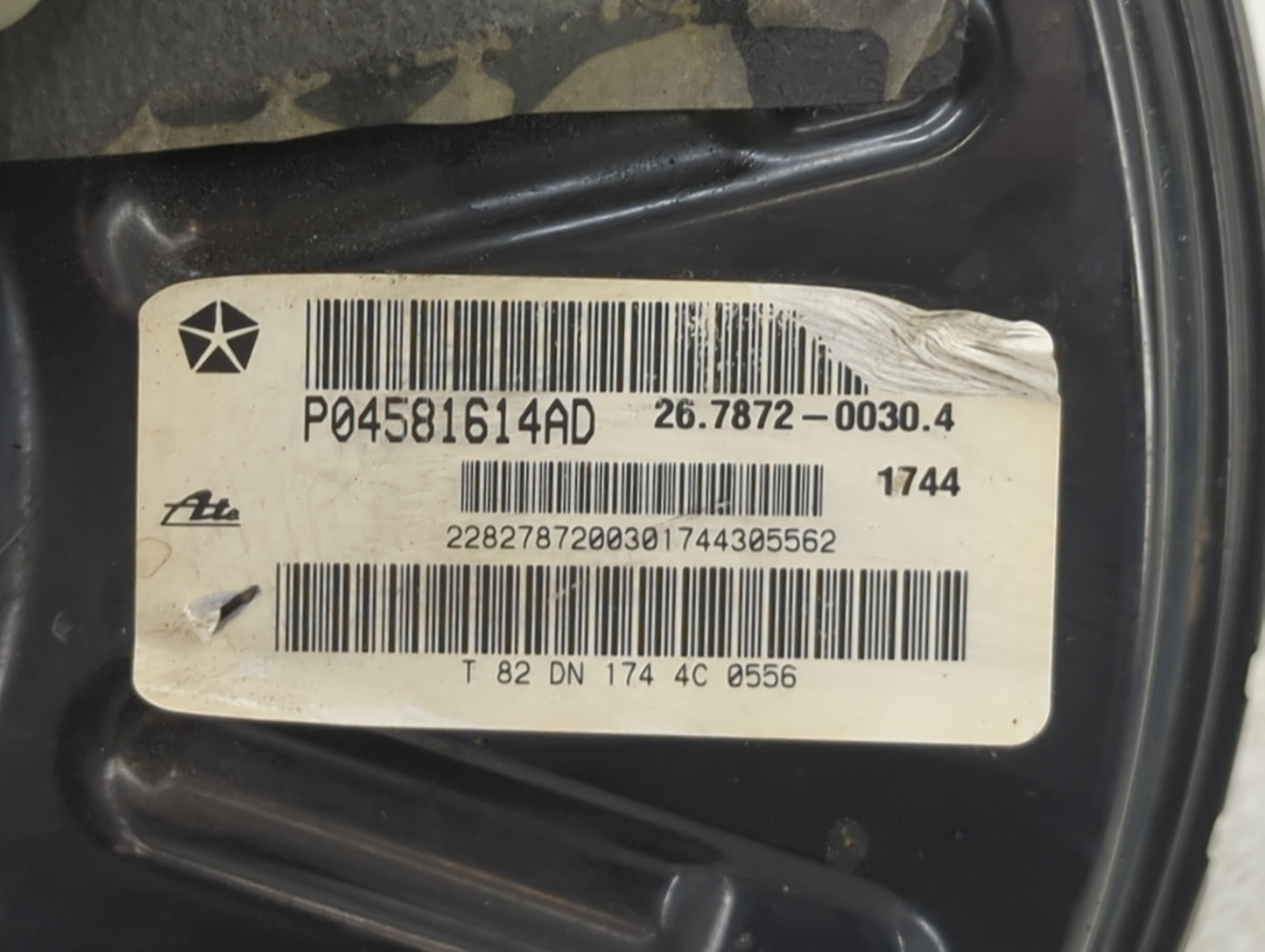 Dodge Dart Power Brake Booster Oem 1422927 - Oemusedautoparts1.com