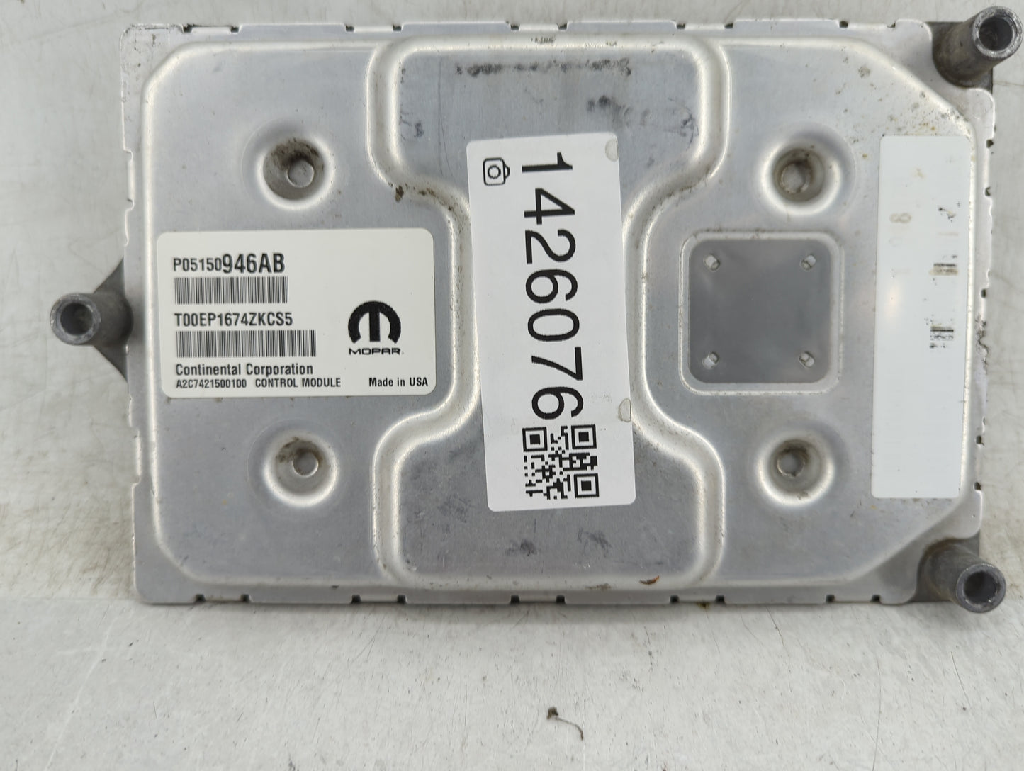 2014 Dodge Dart PCM Engine Control Computer ECU ECM PCU OEM P/N:P05150946AB T00EP1674ZKCS5, A2C7421500100 Fits OEM Used Auto