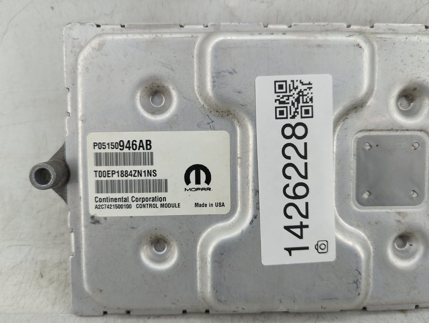 2014 Dodge Dart PCM Engine Control Computer ECU ECM PCU OEM P/N:P05150946AB Fits OEM Used Auto Parts - Oemusedautoparts1.com