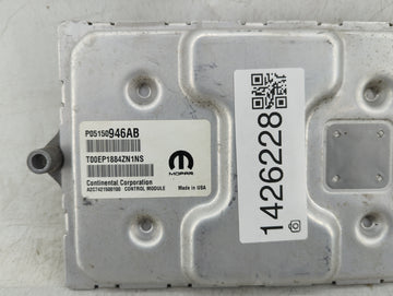 2014 Dodge Dart PCM Engine Control Computer ECU ECM PCU OEM P/N:P05150946AB Fits OEM Used Auto Parts