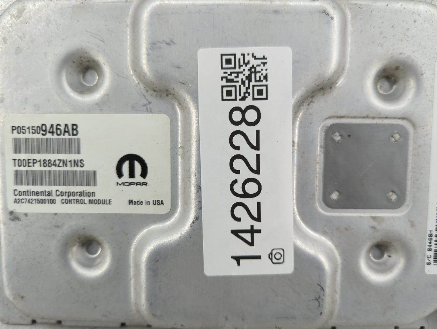 2014 Dodge Dart PCM Engine Control Computer ECU ECM PCU OEM P/N:P05150946AB Fits OEM Used Auto Parts - Oemusedautoparts1.com
