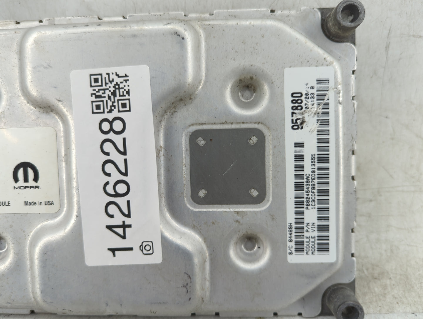 2014 Dodge Dart PCM Engine Control Computer ECU ECM PCU OEM P/N:P05150946AB Fits OEM Used Auto Parts - Oemusedautoparts1.com
