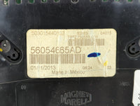 2014 Dodge Dart Instrument Cluster Speedometer Gauges P/N:56054665AD Fits OEM Used Auto Parts - Oemusedautoparts1.com