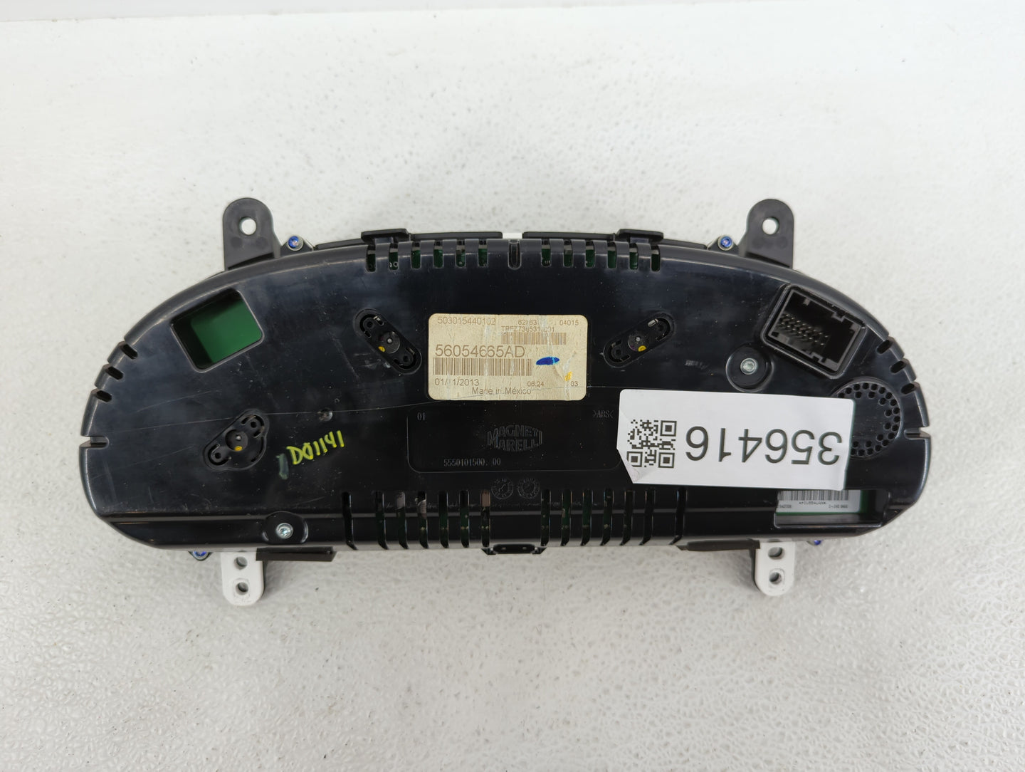 2014 Dodge Dart Instrument Cluster Speedometer Gauges P/N:56054665AD Fits OEM Used Auto Parts - Oemusedautoparts1.com