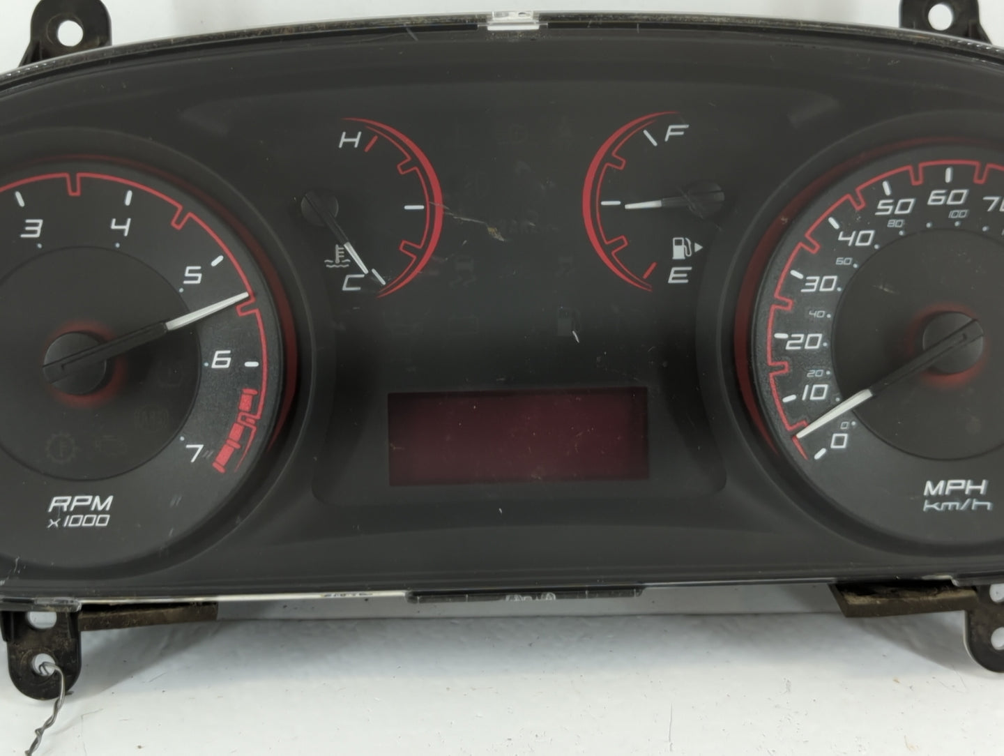 2014 Dodge Dart Instrument Cluster Speedometer Gauges P/N:56054665AD Fits OEM Used Auto Parts - Oemusedautoparts1.com