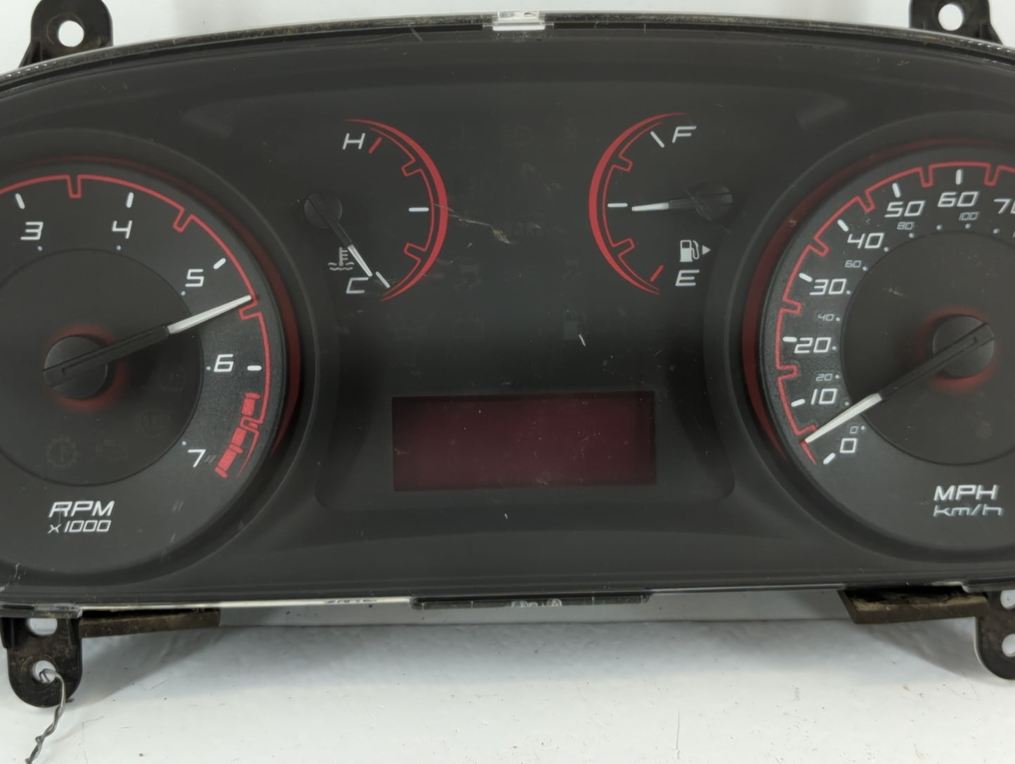 2014 Dodge Dart Instrument Cluster Speedometer Gauges P/N:56054665AD Fits OEM Used Auto Parts - Oemusedautoparts1.com