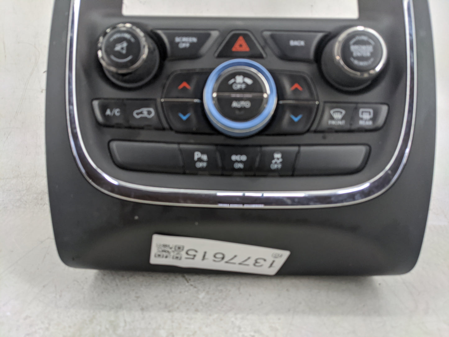 2014-2015 Dodge Durango Climate Control Module Temperature AC/Heater Replacement P/N:P05091858AB Fits Fits 2014 2015 OEM Use